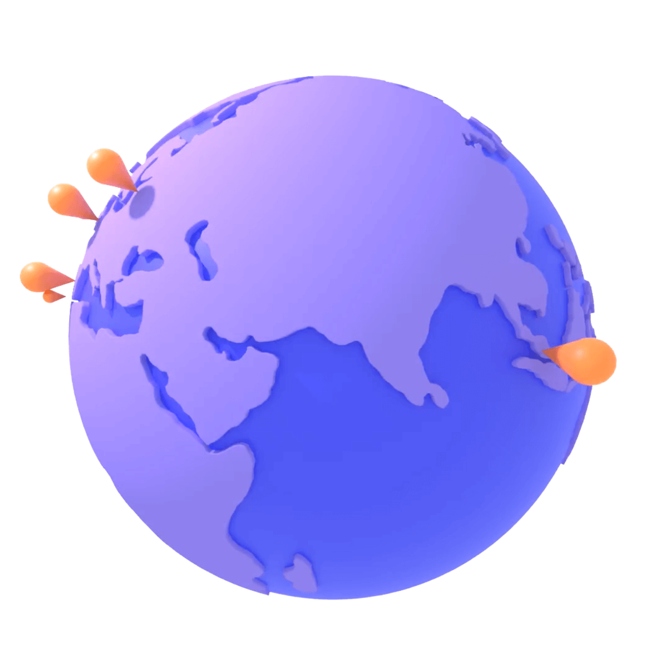 Un globo con spilli
