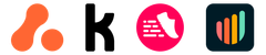 logos of app providers from The Adaptavist Group