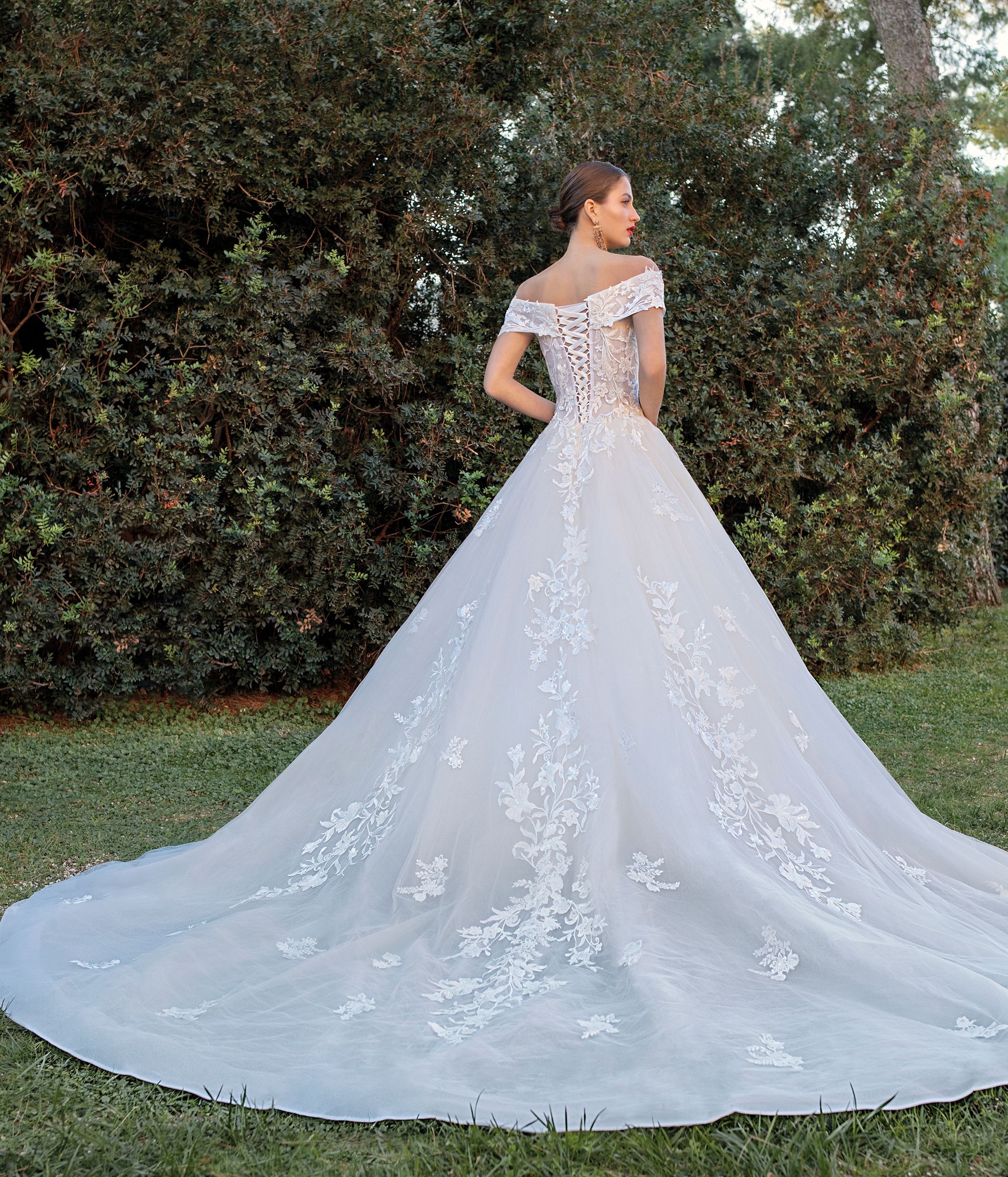 The Perfect Castle Wedding Gowns