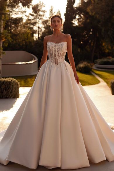 Demetrios collection at Aleana's Bridal