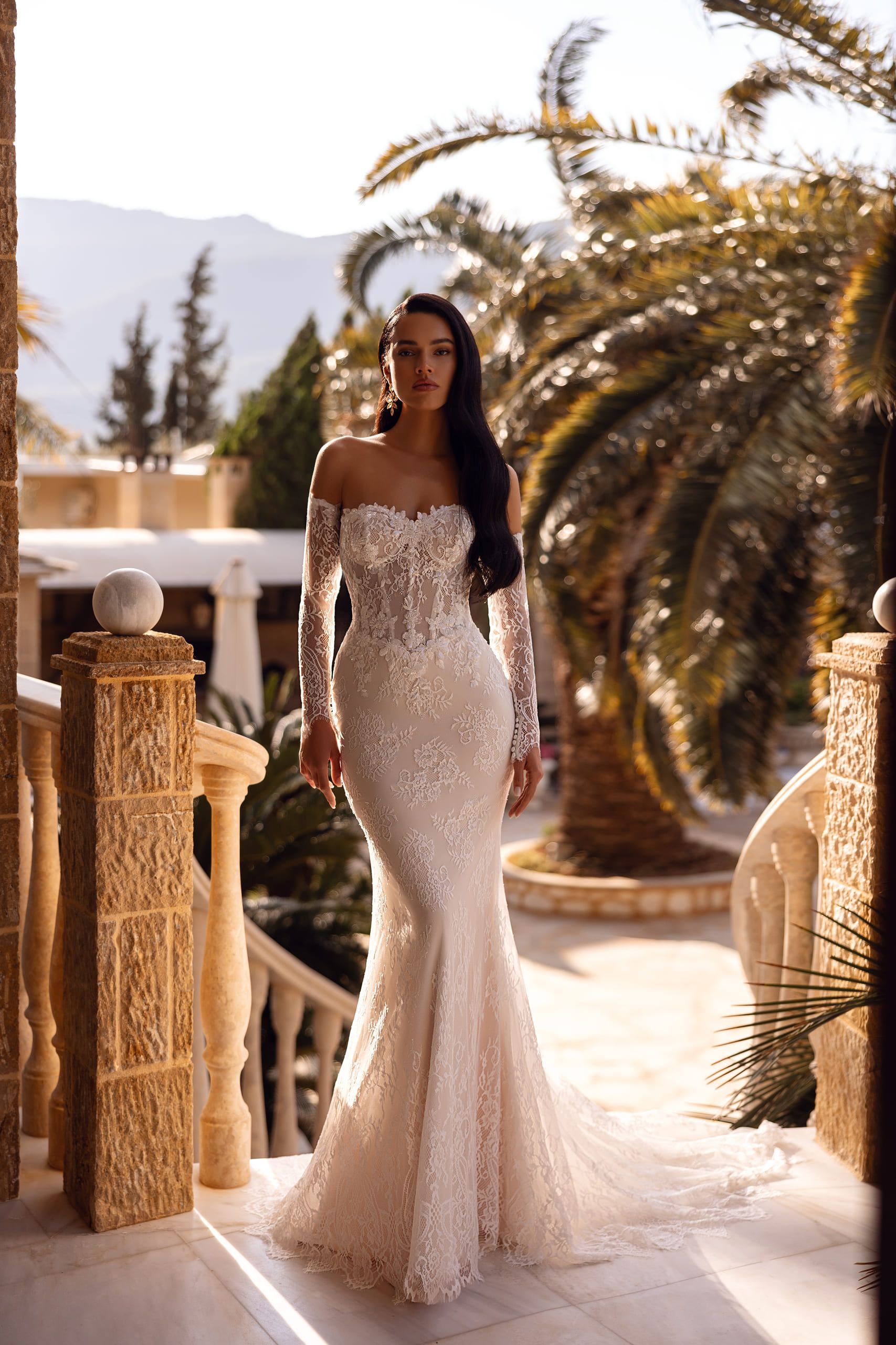 Fit and Flare bridal dress