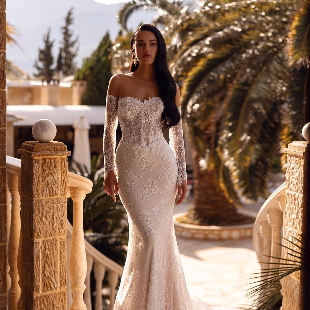 Fit and Flare bridal dress