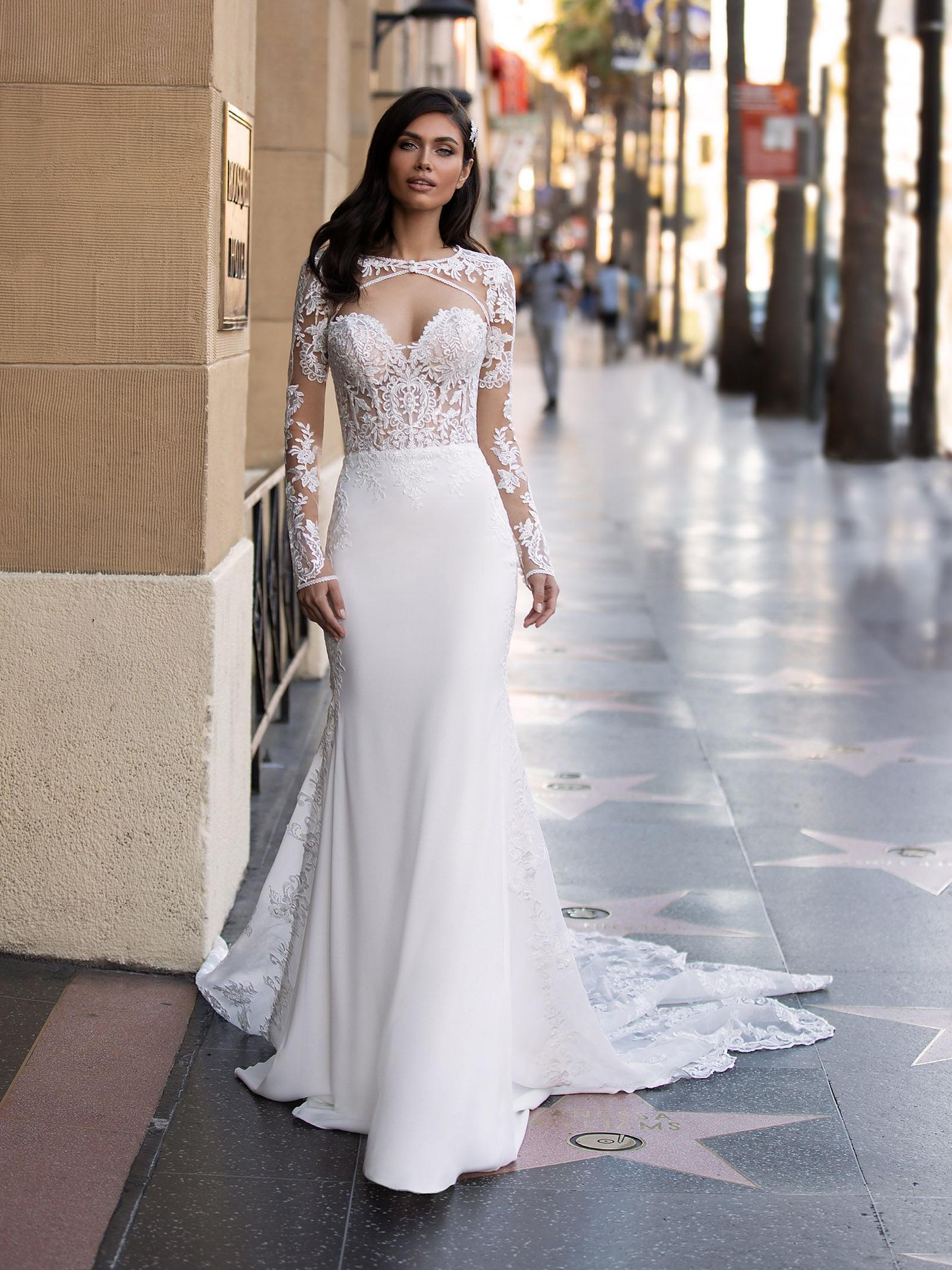 Custom gown creation process at Aleana's Bridal
