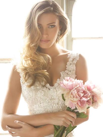 Bridal gown customization at Aleana's Bridal