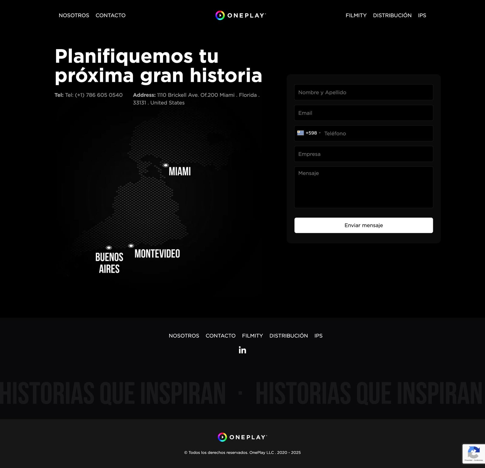 ONEPLAY | Web Design
