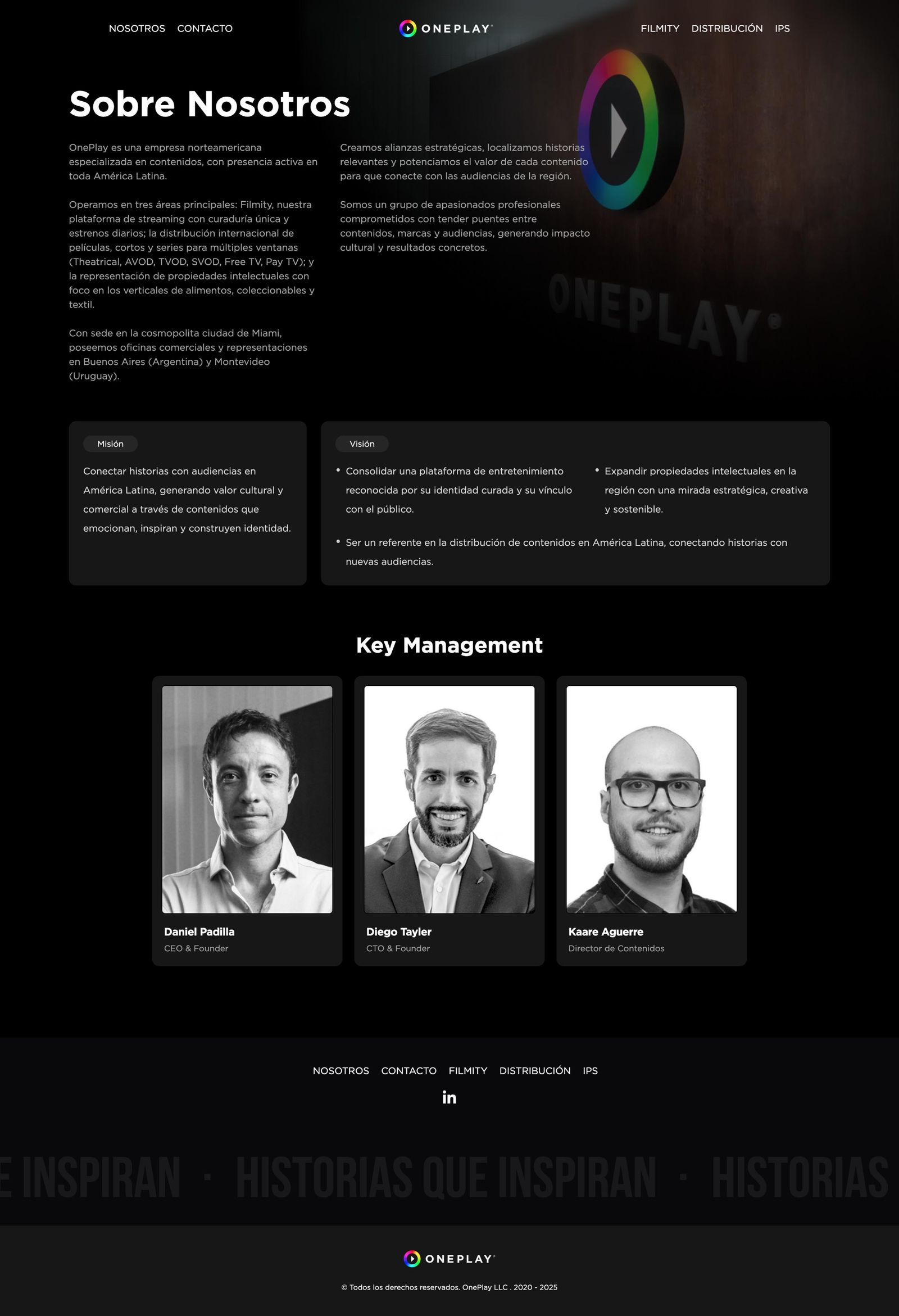 ONEPLAY | Web Design