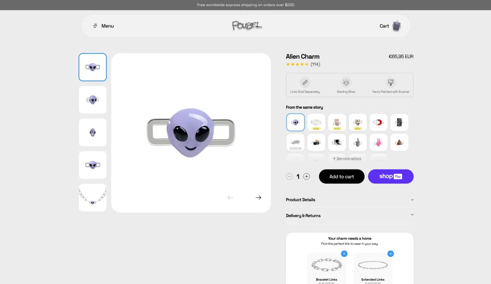Poubel | Ecommerce Improvements
