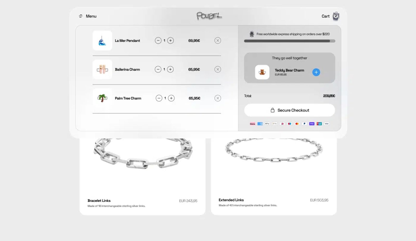 Poubel | Ecommerce Improvements