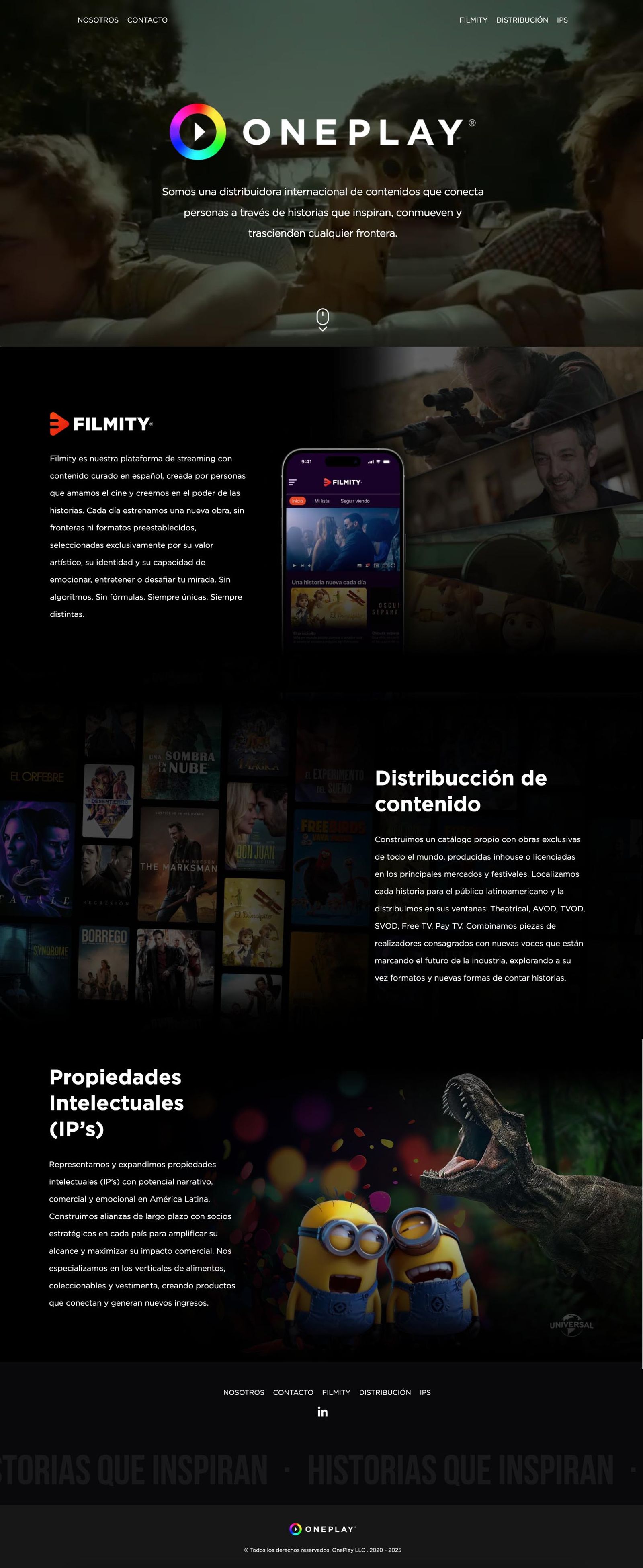 ONEPLAY | Web Design