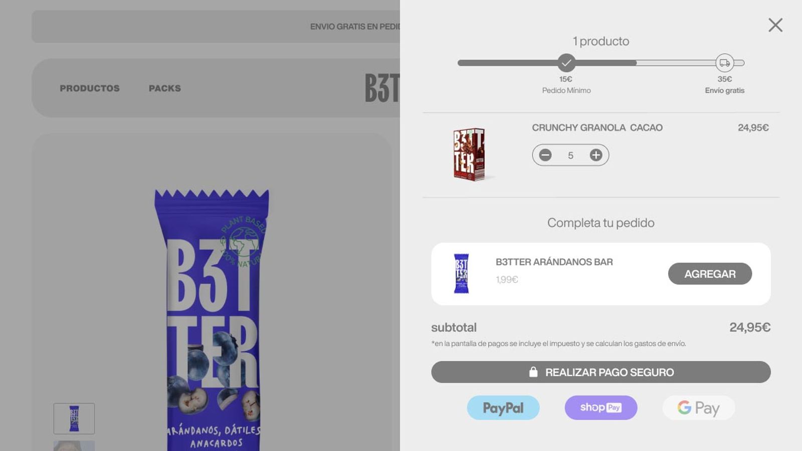 B3tter | Ecommerce Design