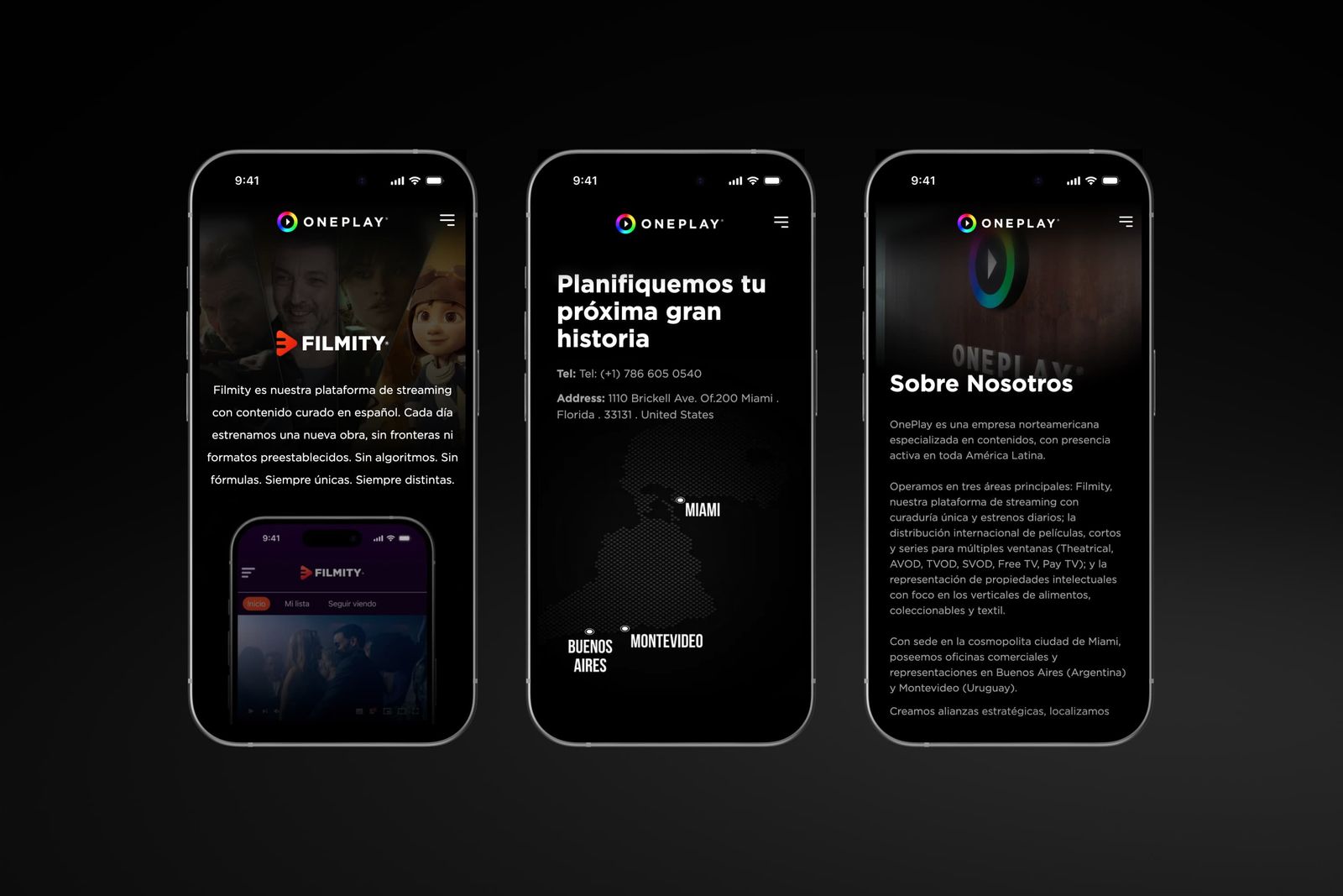 ONEPLAY | Web Design