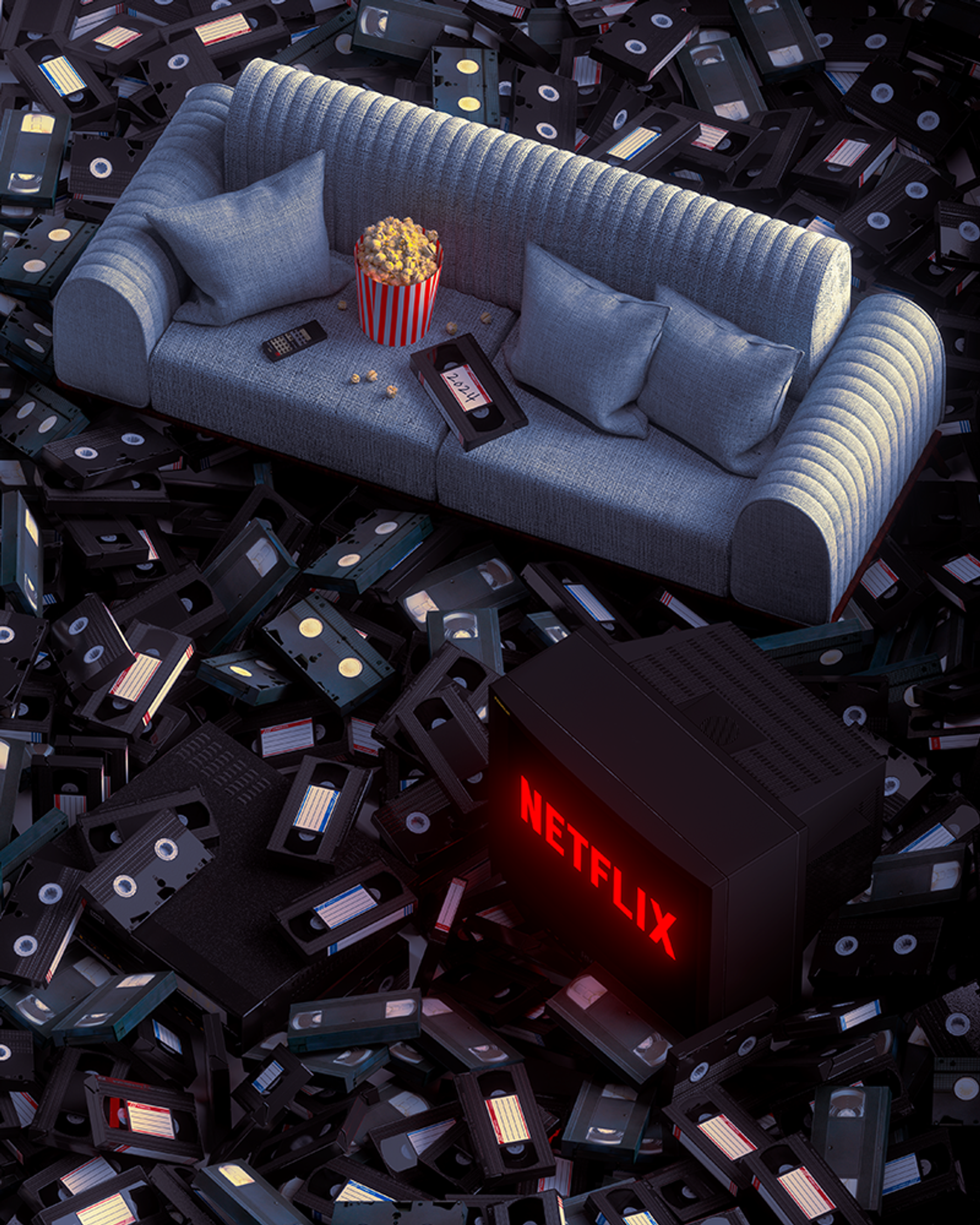 Pixpills Squad #19 "Netflix" Artwork