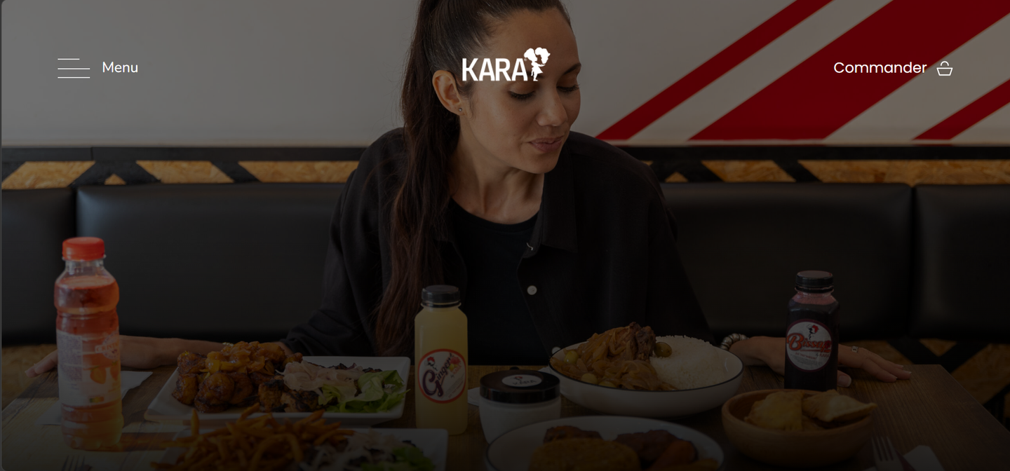 Screenshot of Restaurant Kara