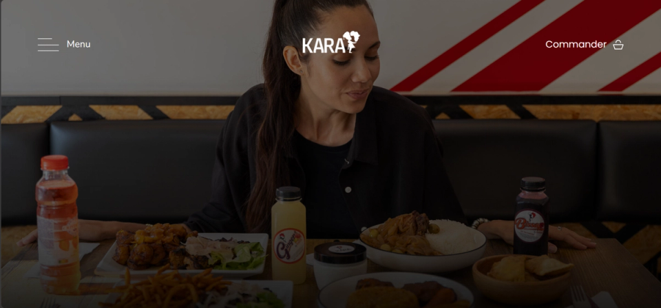 Screenshot of Restaurant Kara