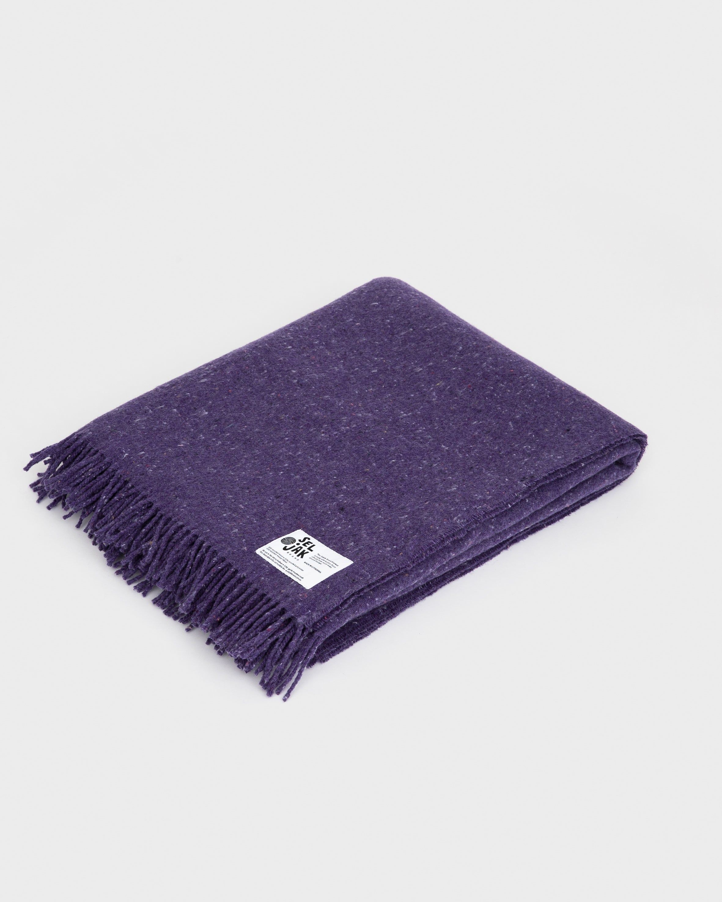 【新品】kashwére パープル ブランケット ブランケット 販売 パープル - ブランケット·毛布 / 毛布