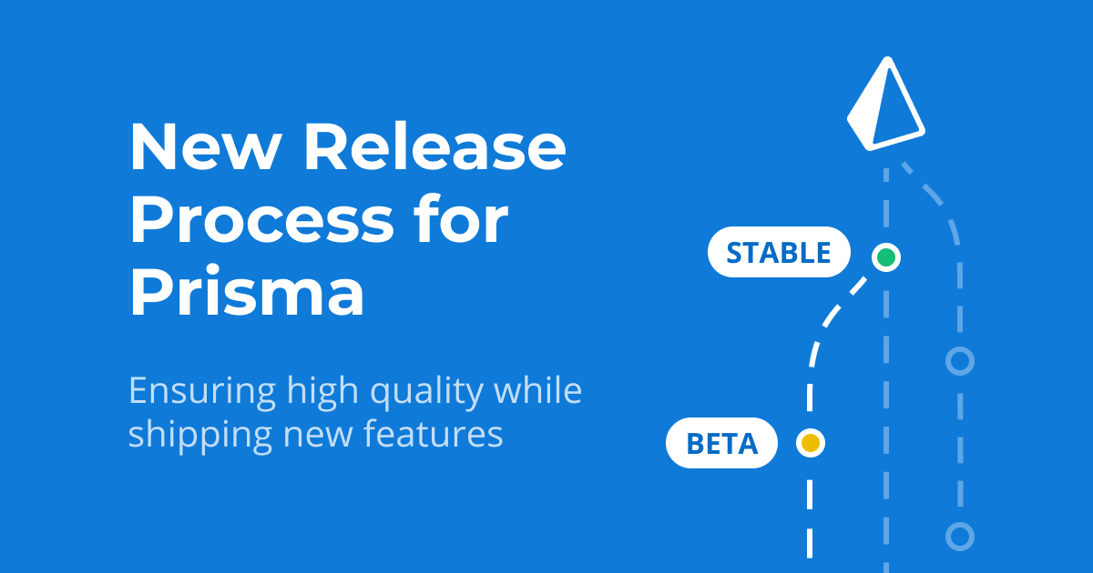 New Release Process for Prisma