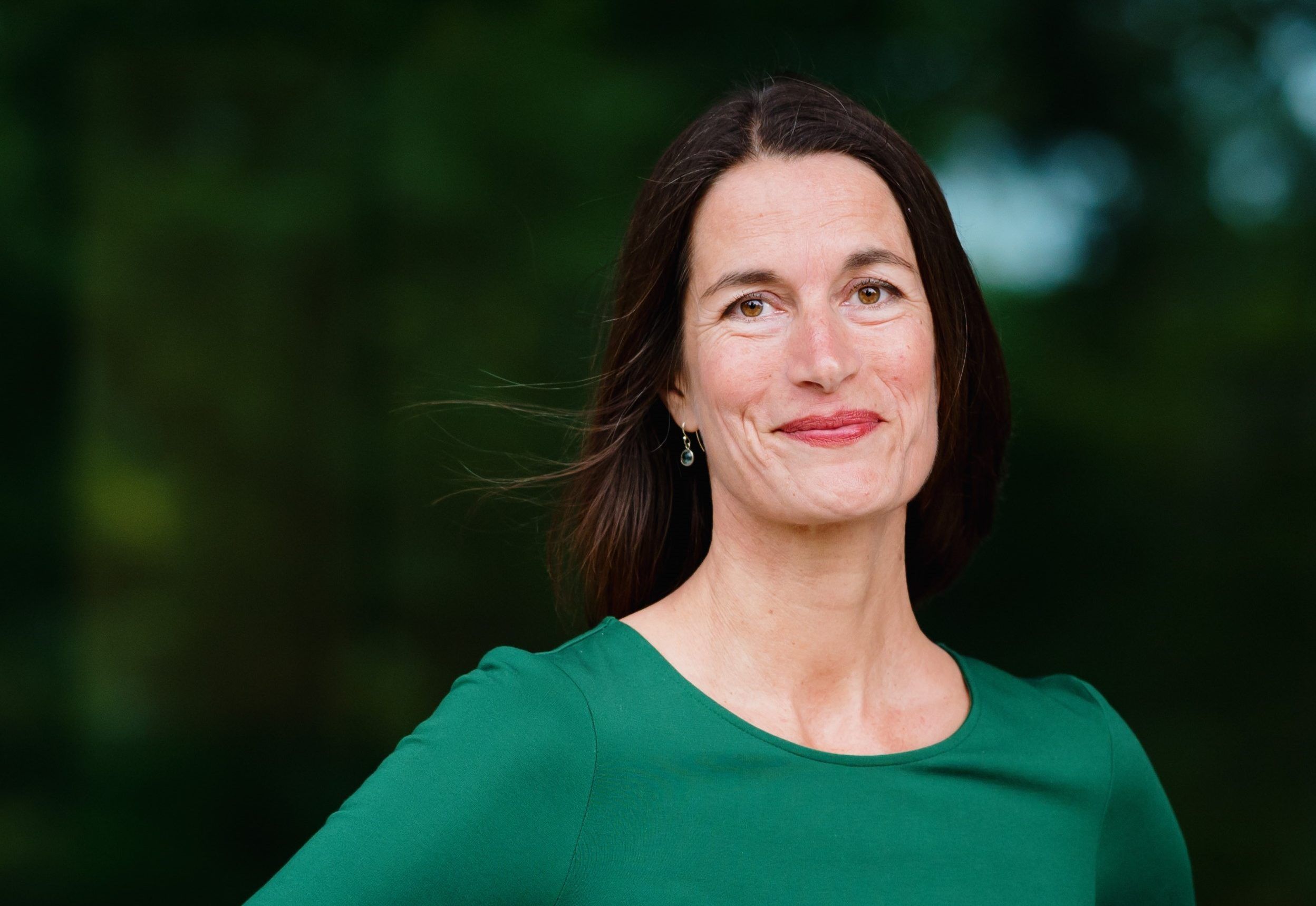 Portrett av forfatter Hanne Gjerde