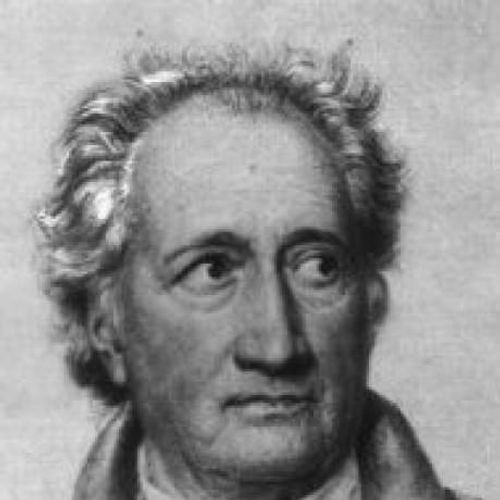 Portrait of Goethe