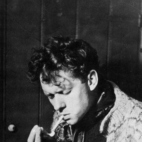 Portrait of Dylan Thomas