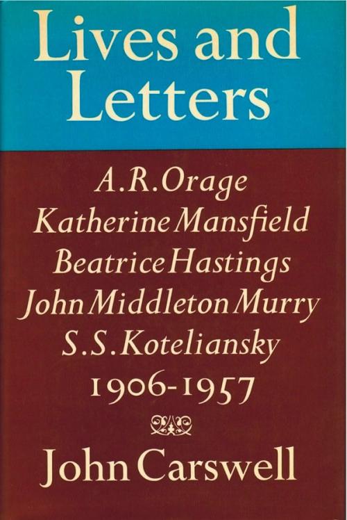 cover of the book Lives And Letters
