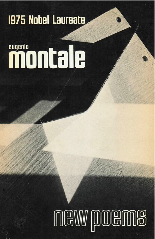 cover image of the book New Poems of Eugenio Montale