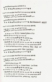 cover of the book Miss Lonelyhearts & The Day of the Locust