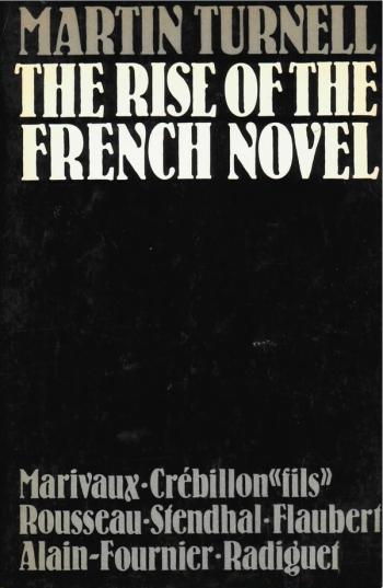 cover of the book The Rise Of The French Novel