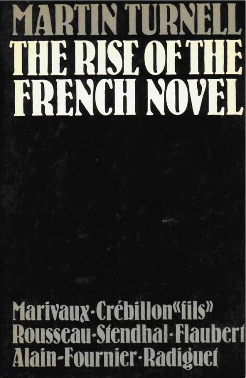 cover of the book The Rise Of The French Novel