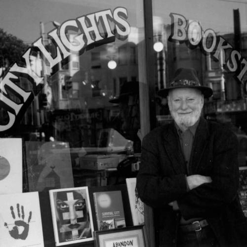 Portrait of Lawrence Ferlinghetti
