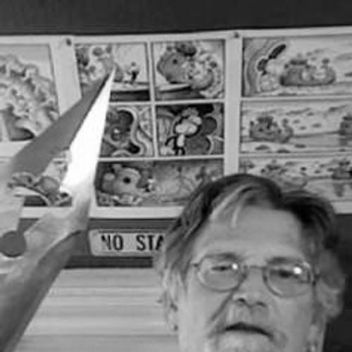 Portrait of Jim Woodring