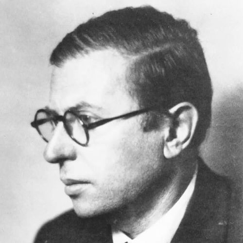 Portrait of Jean-Paul Sartre