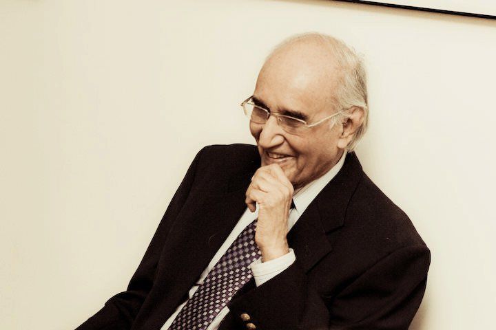 Portrait of Mushtaq Ahmed Yousufi