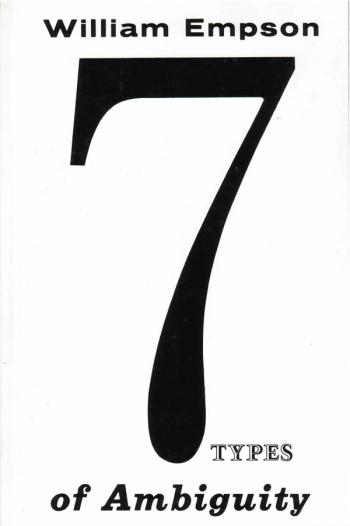 cover of the book Seven Types Of Ambiguity