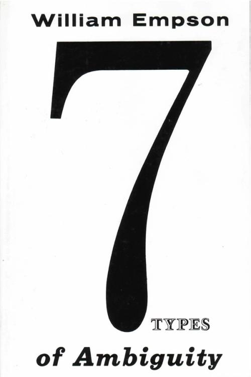 cover of the book Seven Types Of Ambiguity