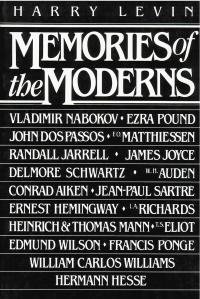 cover image of the book Memories Of The Moderns