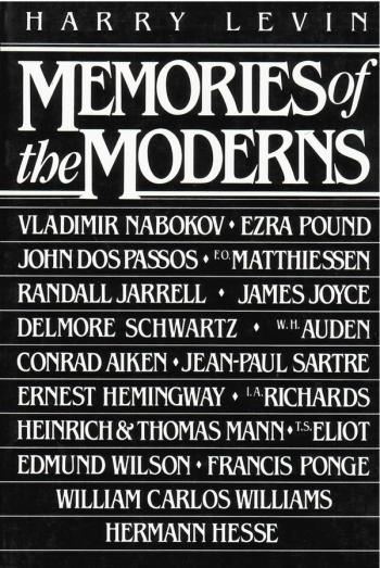 cover image of the book Memories Of The Moderns