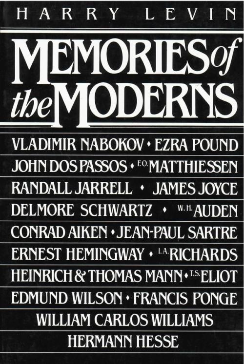 cover of the book Memories Of The Moderns