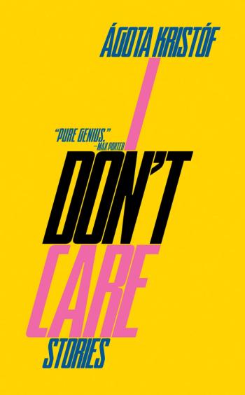 cover of the book I Don’t Care