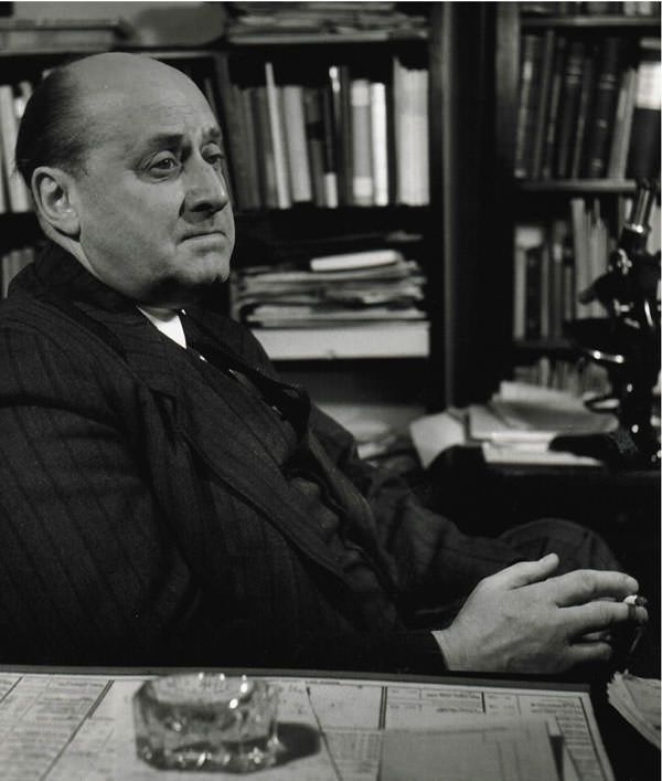 Portrait of Gottfried Benn