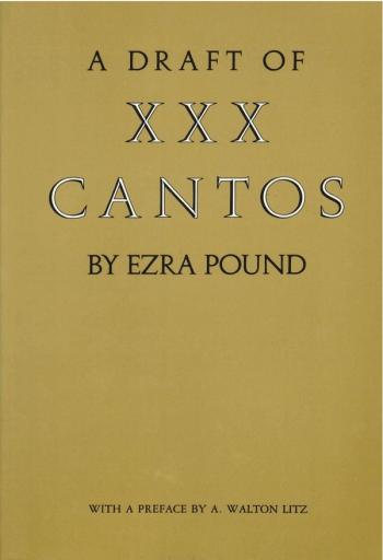 cover of the book A Draft Of XXX Cantos