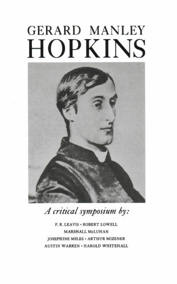 cover of the book Gerard Manley Hopkins