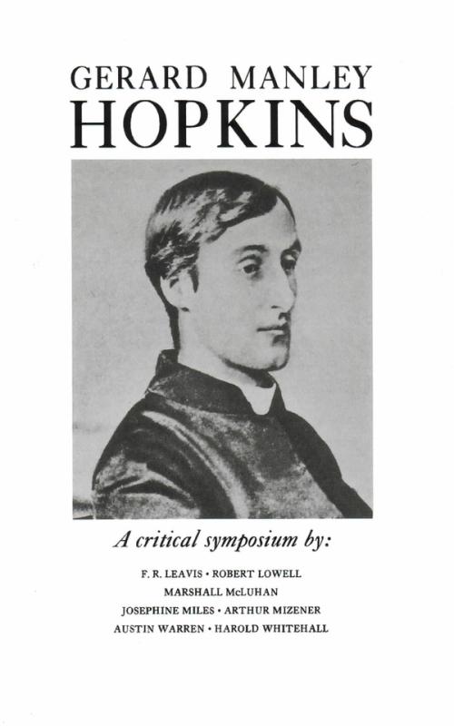 cover image of the book Gerard Manley Hopkins