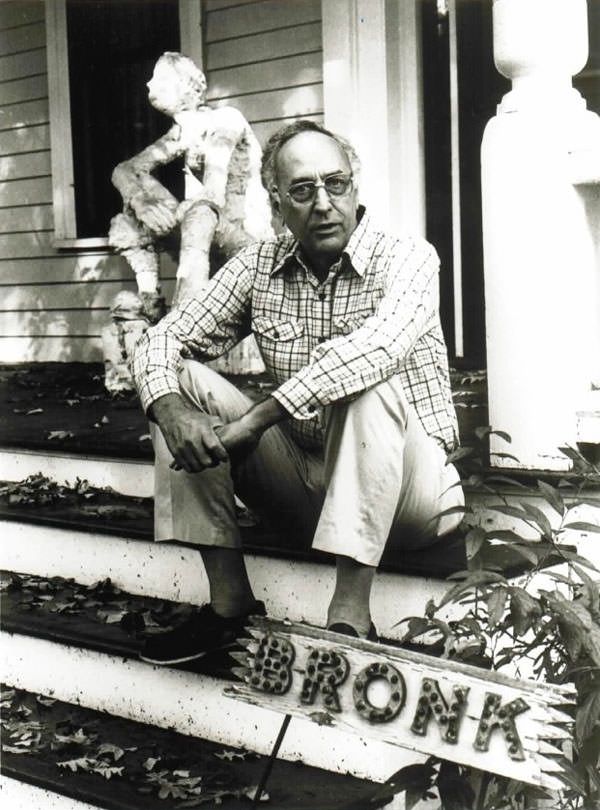 Portrait of William Bronk