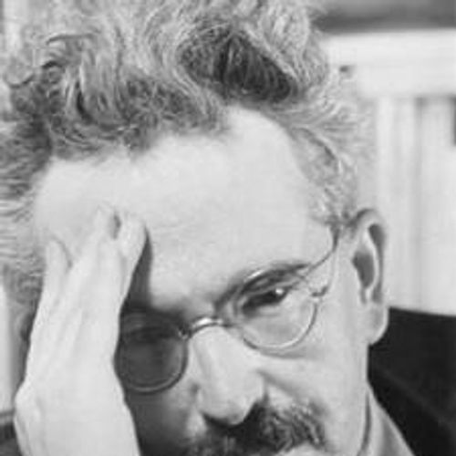 Portrait of Walter Benjamin