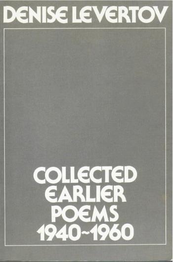 cover image of the book Collected Earlier Poems 1940-1960