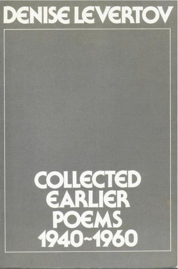 cover of the book Collected Earlier Poems 1940-1960