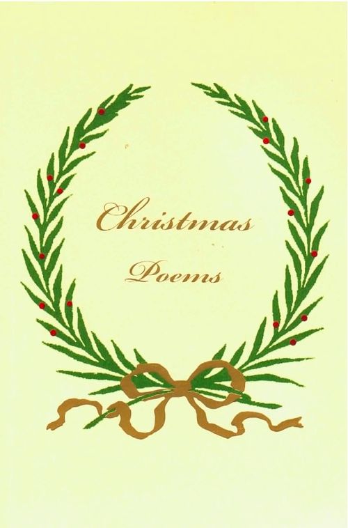 cover image of the book Christmas Poems