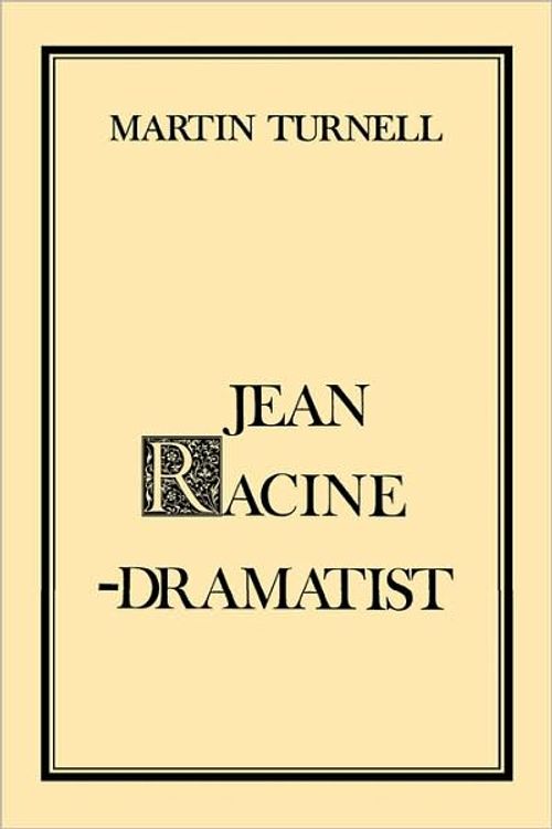 cover of the book Jean Racine - Dramatist