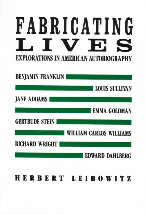 cover image of the book Fabricating Lives