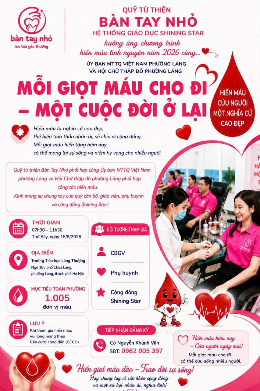 ❤️ MỖI GIỌT MÁU CHO ĐI – MỘT CUỘC ĐỜI Ở LẠI ❤️